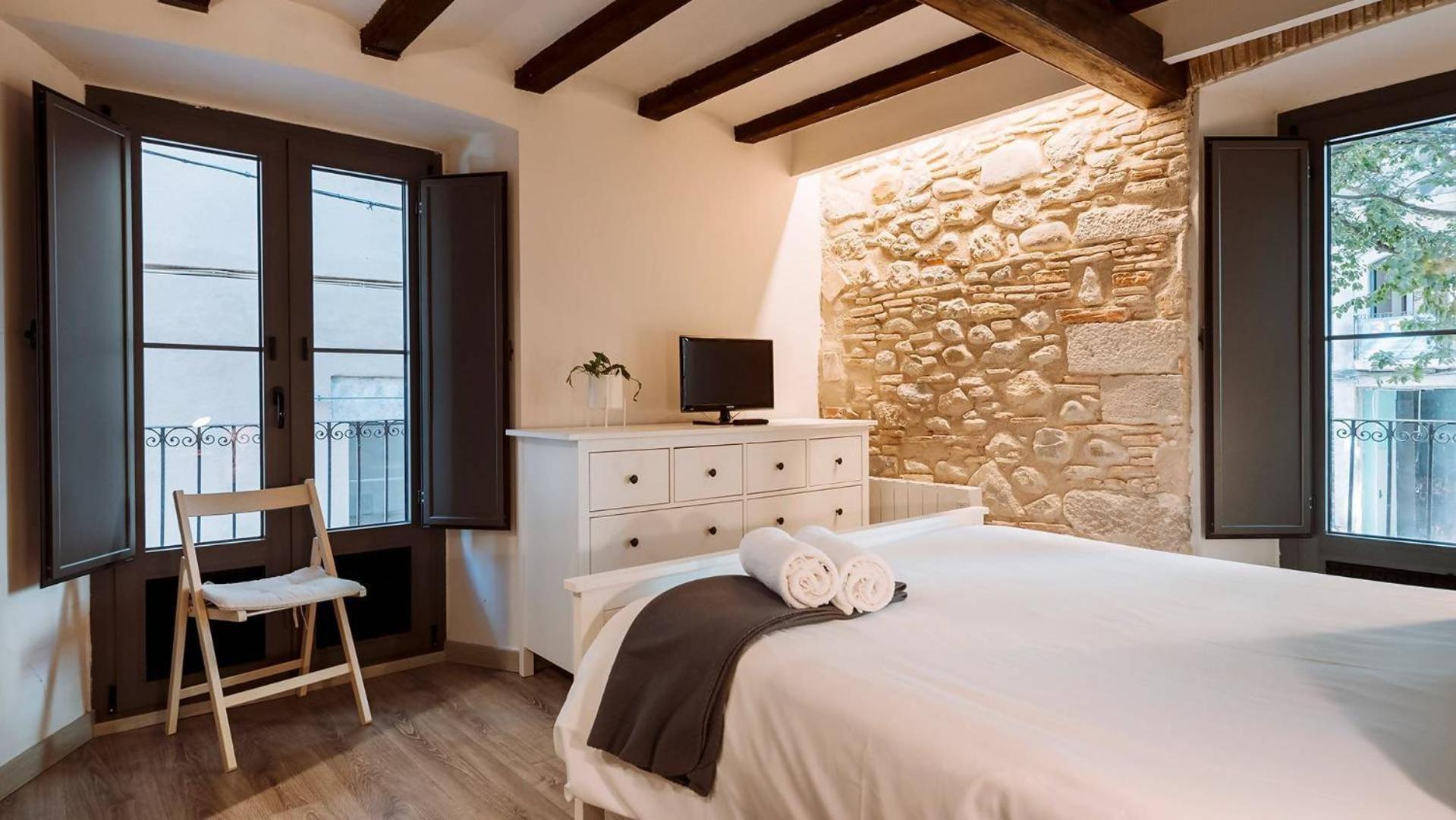 Old Town Duplex With Character Apartment Girona Ngoại thất bức ảnh