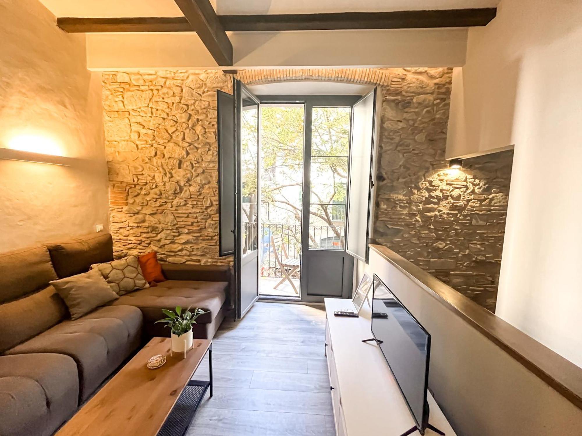 Old Town Duplex With Character Apartment Girona Ngoại thất bức ảnh