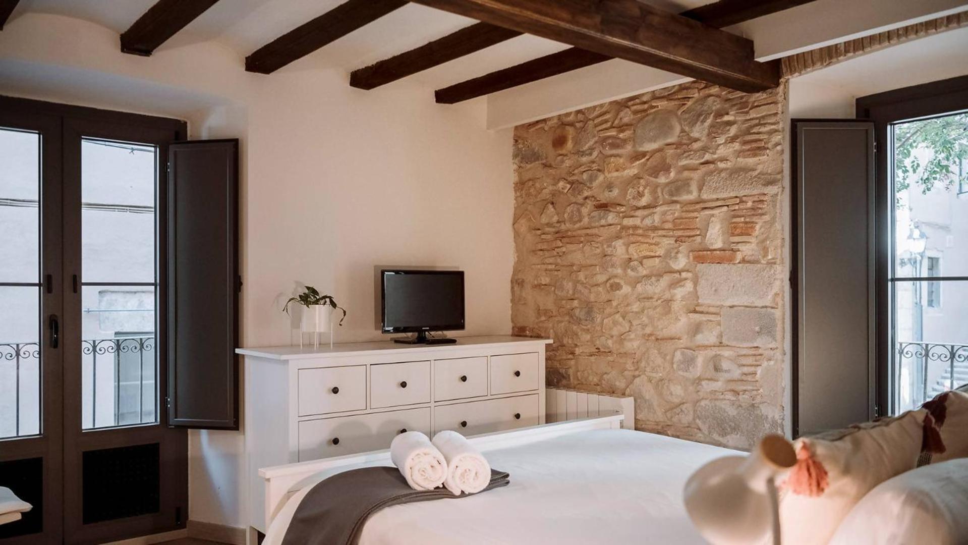 Old Town Duplex With Character Apartment Girona Ngoại thất bức ảnh