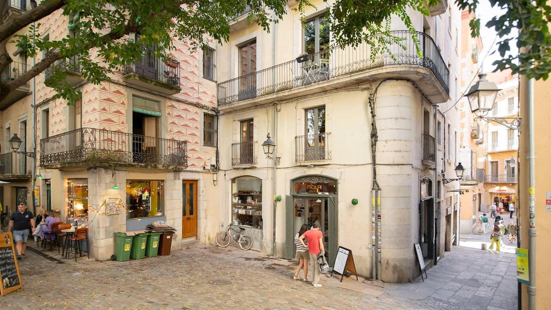 Old Town Duplex With Character Apartment Girona Ngoại thất bức ảnh